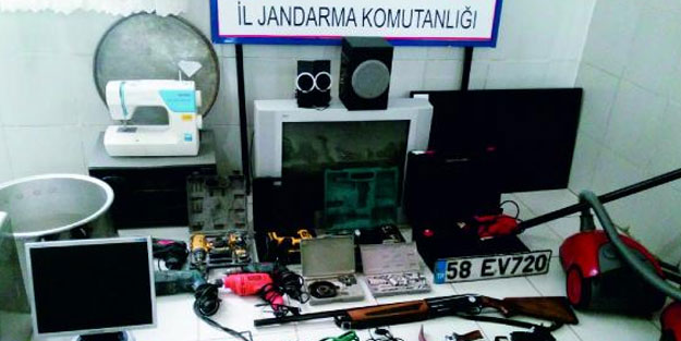 Yozgat'ta ev ve iş yerinden hırsızlığa 4 tutuklama