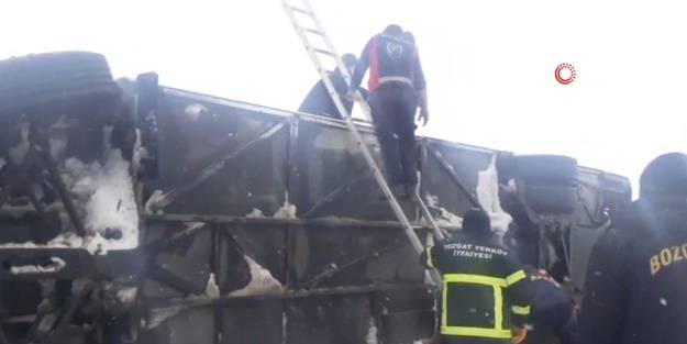 Yozgat’ta feci kaza: Ölü ve yaralılar var