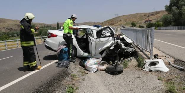 Yozgat'ta feci kaza: Yaralılar var