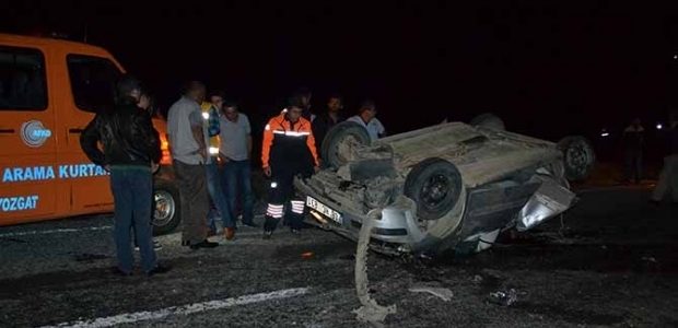 Yozgat'ta otomobil devrildi: 6 yaralı