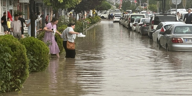 Yozgat'ta sağanak etkili oldu!