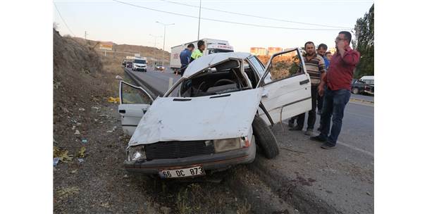 Yozgat’ta trafik kazası: 4 kişi yaralandı
