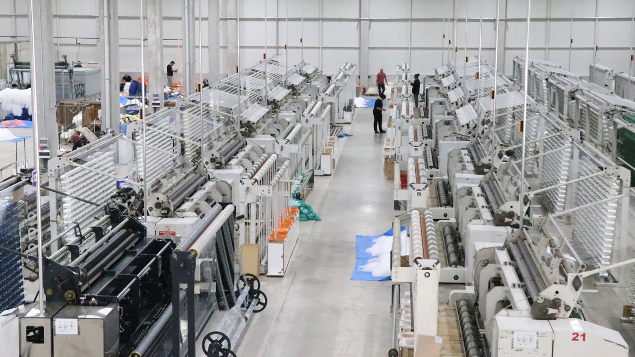 Yozgat’ta üretilen balık ağları dünya sularında