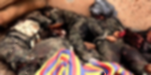 YPG arkasına bakmadan kaçıyor! Ölülerini bile...