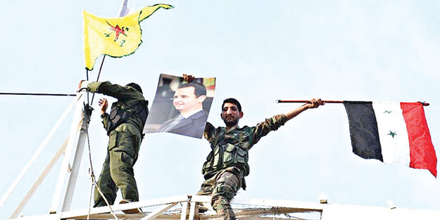 YPG, Esed saflarında