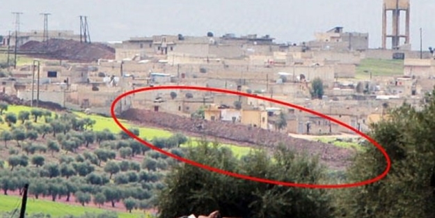 YPG'li teröristler Afrin'de böyle önlem almış!