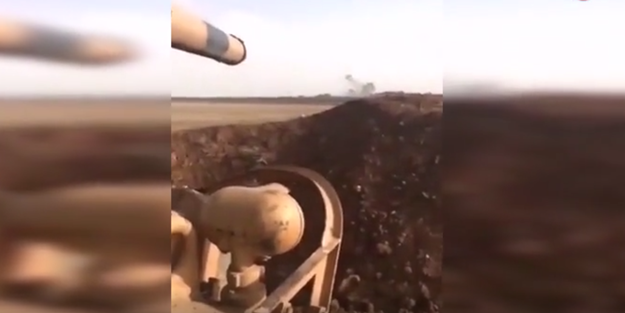 YPG'li teröristleri vuran Mehmetçik'in büyük sevinci kameraya yansıdı