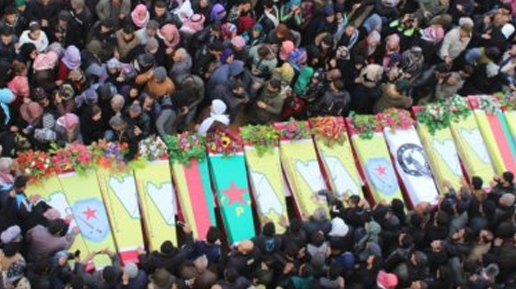 YPG'liler cenazelerini kaldırmaya devam ediyor
