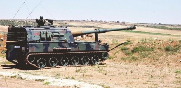 YPG'ye top ateşi yorumu: Cehennemin kapıları