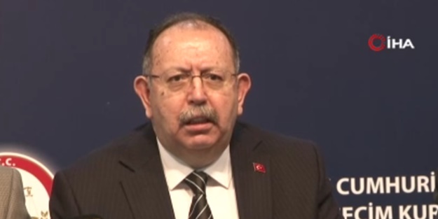 YSK Başkanı Ahmet Yener duyurdu: Seçimler ikinci tura kaldı