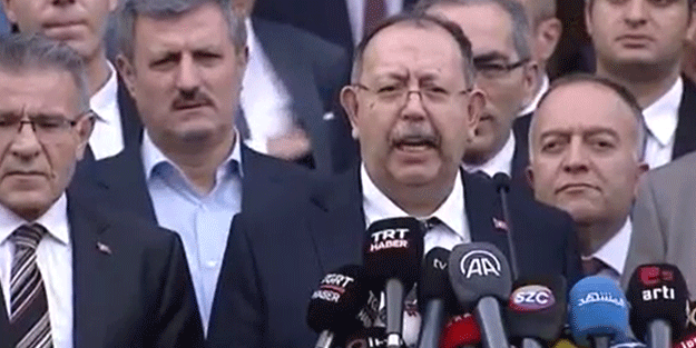 YSK Başkanı Ahmet Yener: Yayın yasağı kaldırıldı