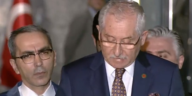 YSK başkanı Sadi Güven: Sonuçlar en kısa sürede incelemeye açılacaktır