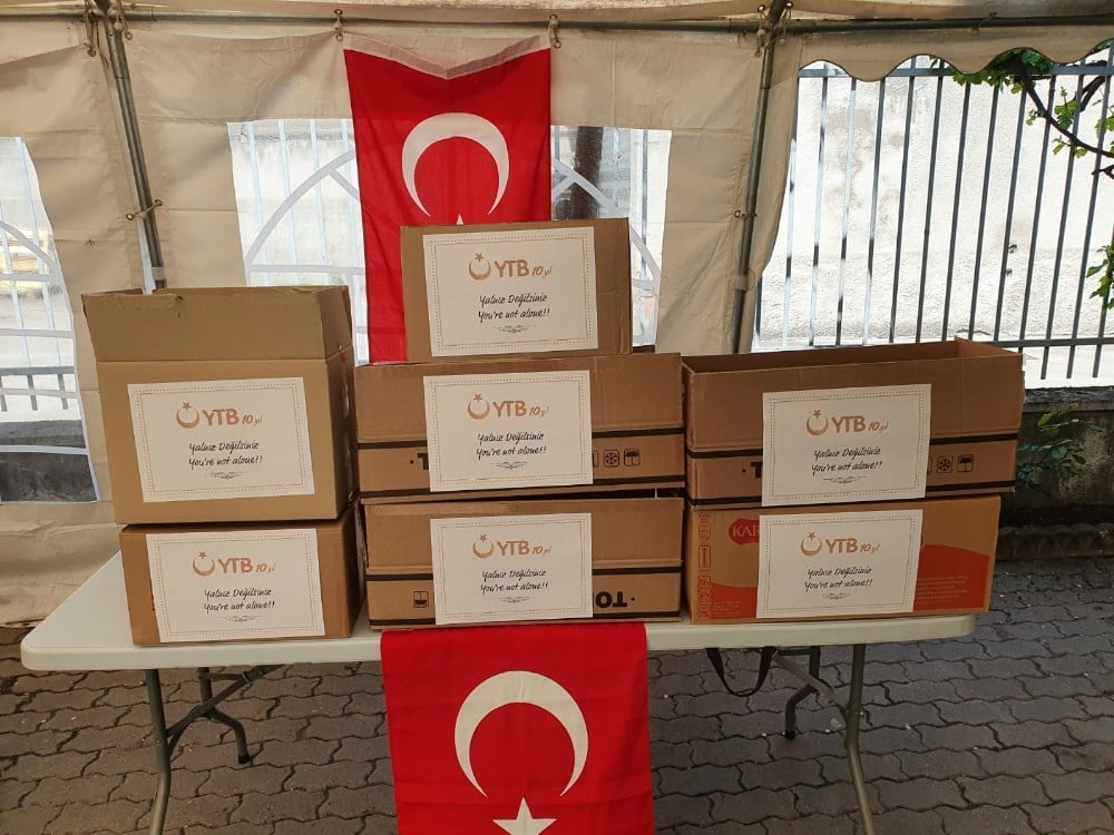 YTB’den İtalya’da İyilik Kervanı projesine destek 