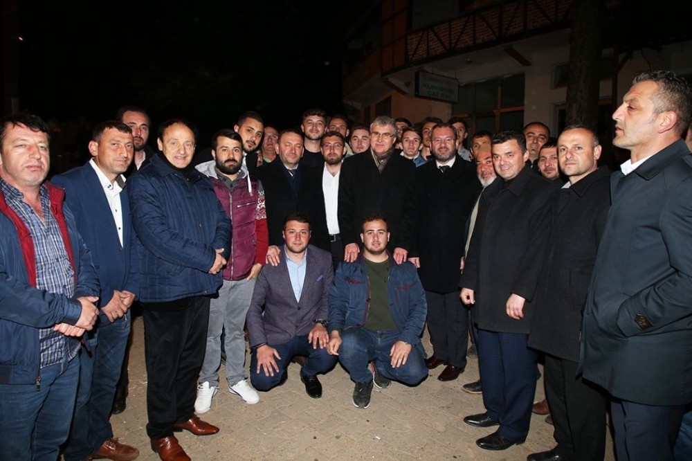 Yüce Karasu’da mitinge katıldı 