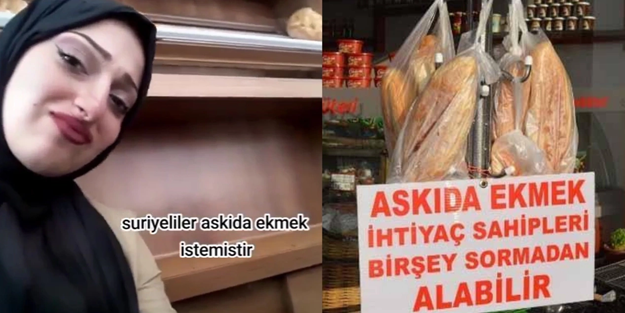 Yuh artık! 'Suriyelilere askıda ekmek yok!'