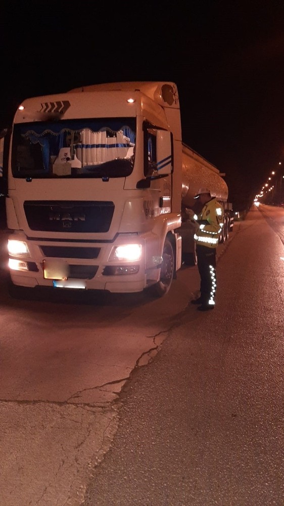 Yük taşıyan araçlara yönelik denetim 