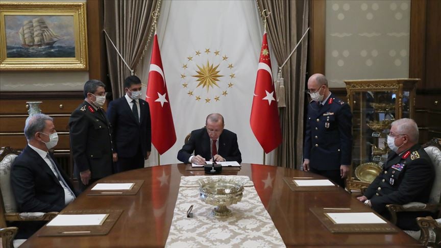 Yüksek Askeri Şura kararları Resmi Gazete'de