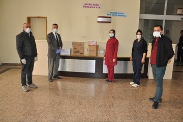 Yüksekova Belediyesinden sağlık çalışanlarına destek 