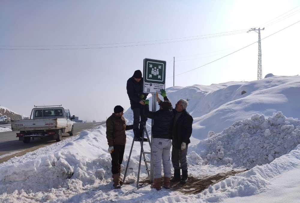 Yüksekova’da afet ve acil toplanma alanları belirlendi 