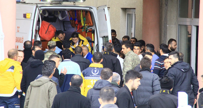 Yüksekova’da patlama: 2 yaralı