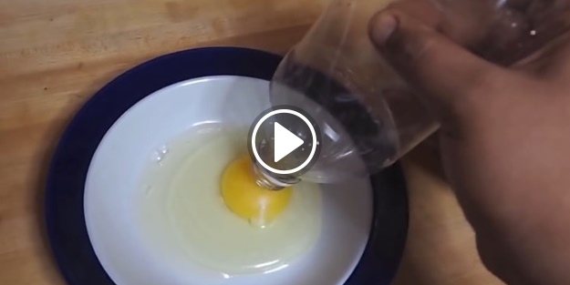 Yumurta sarısını ayırmanın en pratik yolu
