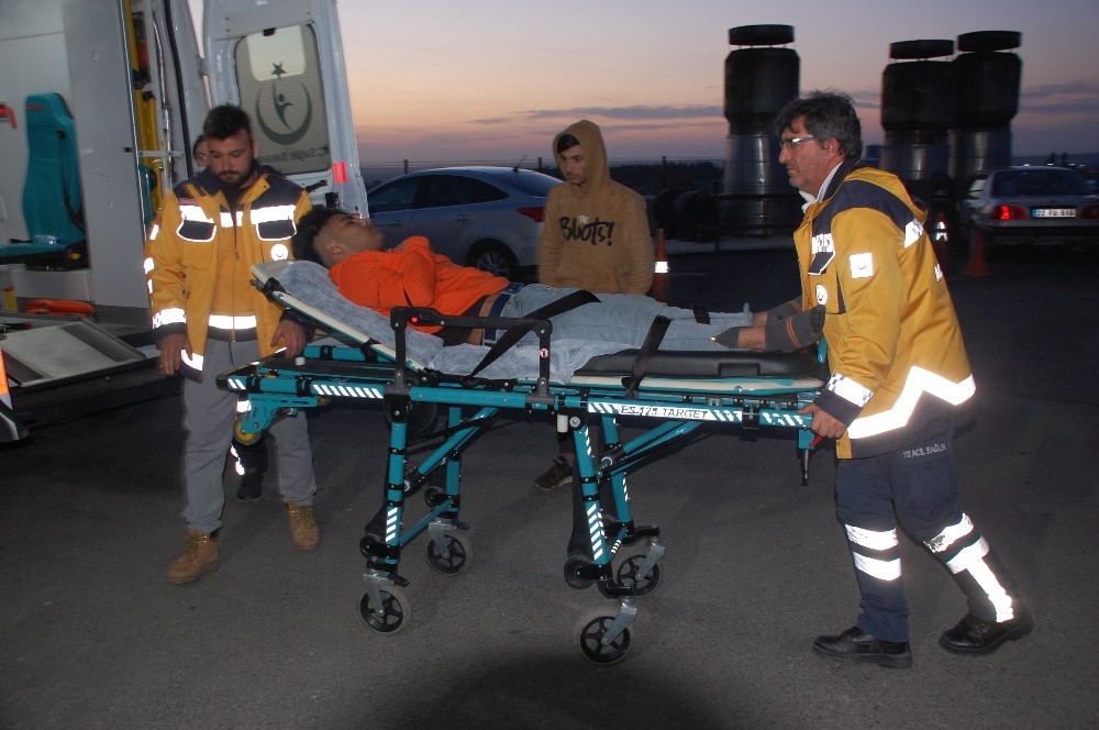 Yunan askerinin açtığı ateşle yaralanan göçmenler Keşan’a getirildi 