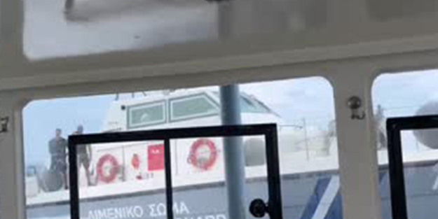 Yunan askerlerinden Mavi Vatan'da alçak saldırı! Zürafa Adası açıklarında vurdular