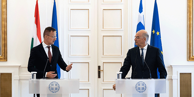 Yunan bakan Dendias'ı şoke eden sözler! 'Türkiye ve Azerbaycan'ın yanındayız'