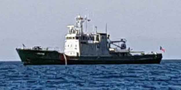 Yunan gemisinden tehlikeli hareketler! Sahil Güvenlik harekete geçti