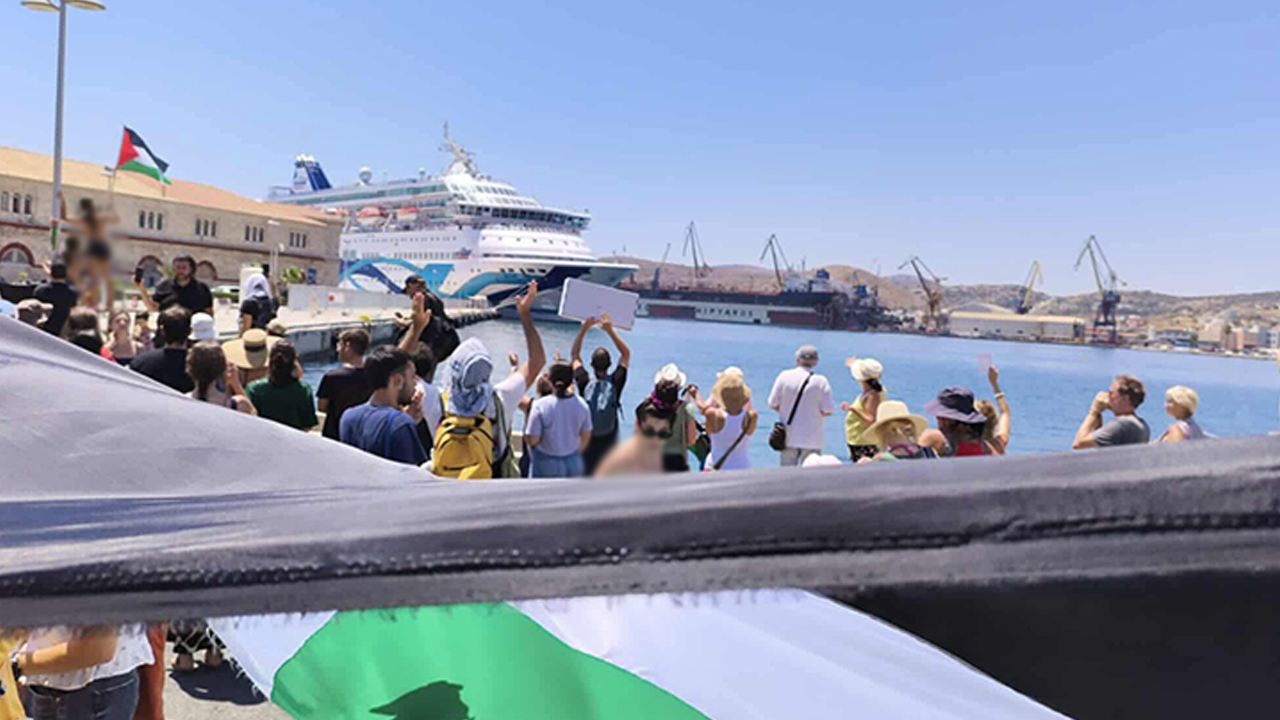 Yunan halkı İsrailli turistleri ülkeye sokmadı!