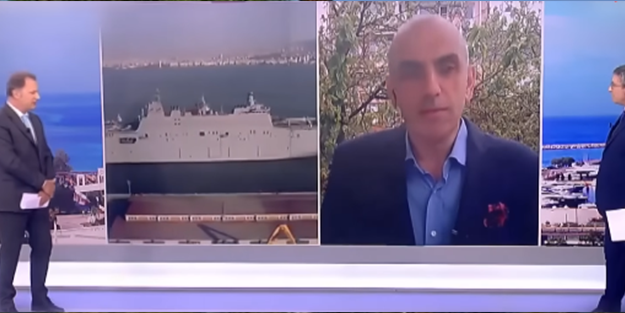 Yunan muhabir Manolis Kostidis'ten canlı yayında olay itiraf: Türkiye umarız bu silahı kullanmaz