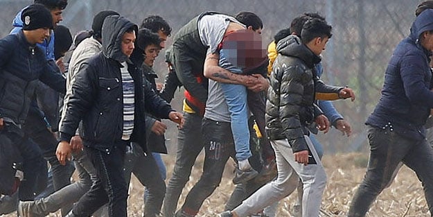 Yunan sınırındaki mültecilere ateş açıldı
