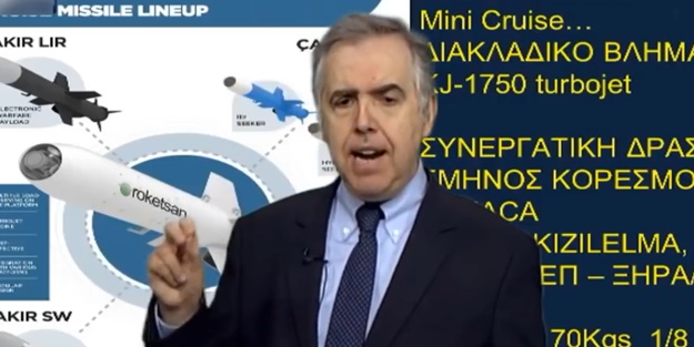 Yunan spiker Türkiye'nin yeni füzesine hayran kaldı