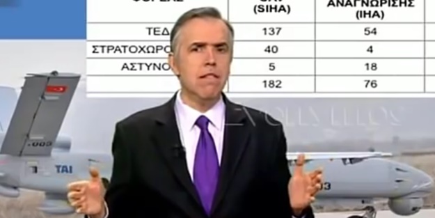 Yunan spikerin derdi yine Türkiye!