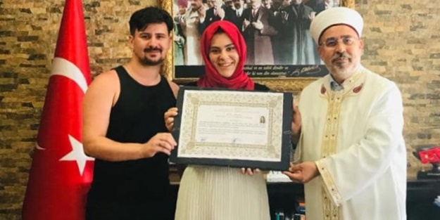 Yunan vatandaşı Çanakkale'de Müslüman oldu