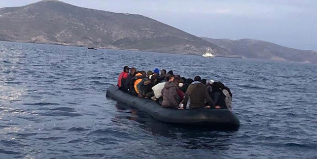 Yunan zulmüne uğrayan göçmenler kurtarıldı