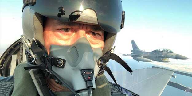 Yunan'a en net mesaj! Akar F-16 ile Ege'de...