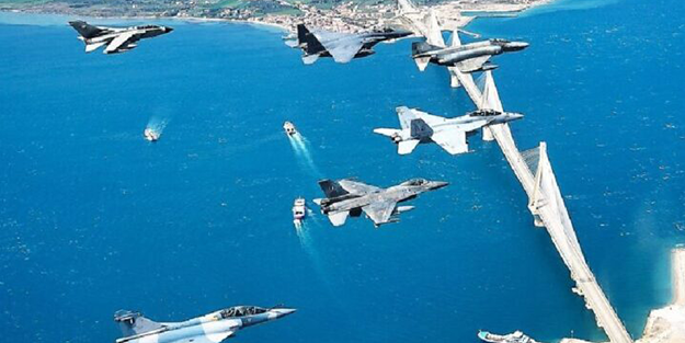 Yunanistan 11 ülke ile harekete geçiyor! Tüm İHA'lar, savaş uçakları yola çıktı