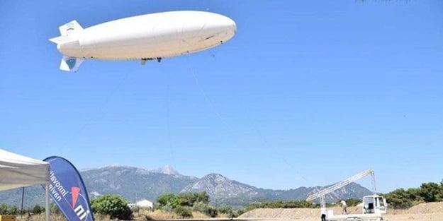 Yunanistan, SİHA'lara karşı zeplin uçuracak