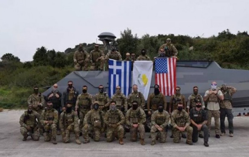 Yunanistan ve ABD'den Girit'te ortak tatbikat