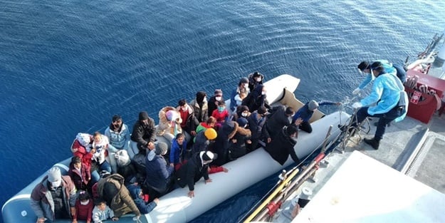 Yunanistan yine Türk kara sularına itti! Sahil Güvenlik ekipleri yetişti
