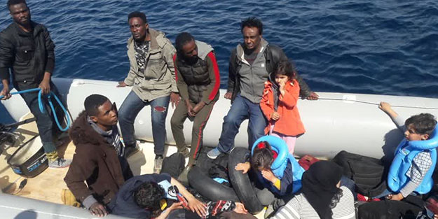 Yunanistan'a geçmek isteyen göçmenler yakalandı