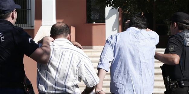 Yunanistan'a kaçan hainler savcı karşısında