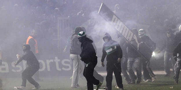 Olaylar çıktı o derbi ertelendi