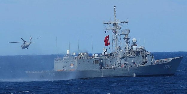 Yunanistan'da savaş paniği! Türk Deniz Kuvvetleri'ne karşı Doğu Akdeniz'de...