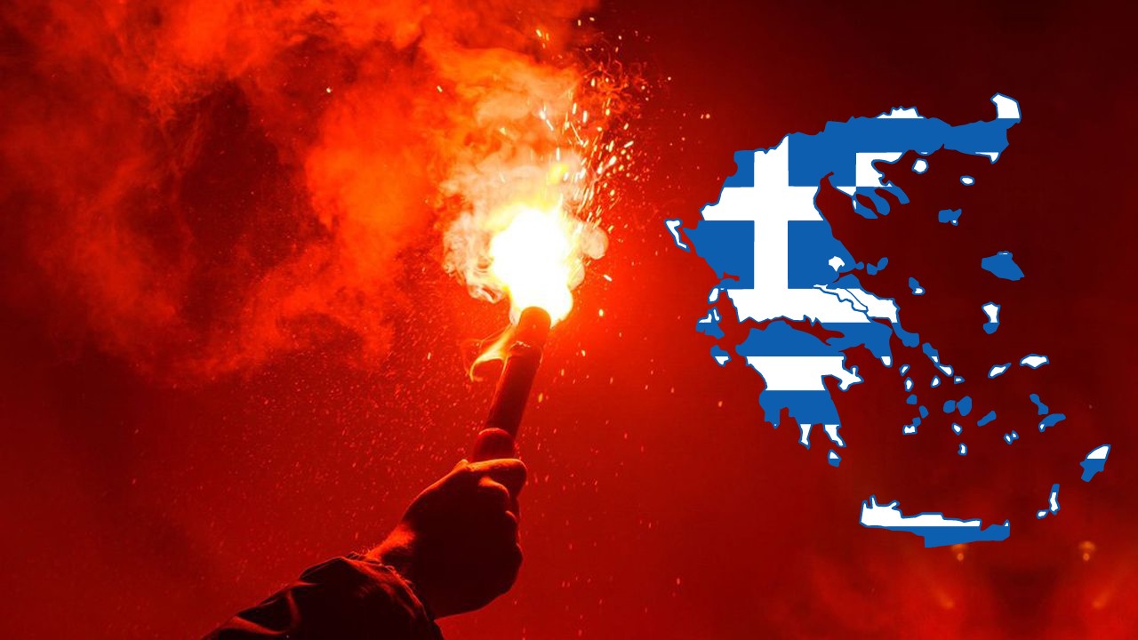 Yunanistan’da taraftarlar birbirine girdi: 1 ölü, 2 yaralı