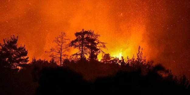 Yunanistan'daki yangınlarda bir kişi öldü