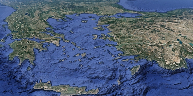 Yunanistan'dan bir provokasyon daha! Helikopterle oraya uçtu