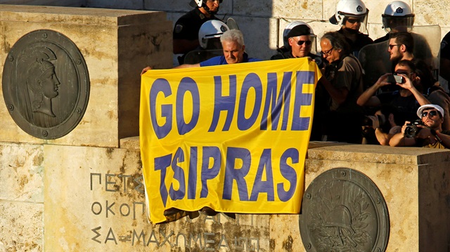 Yunanistan'ın başkenti Atina karıştı
