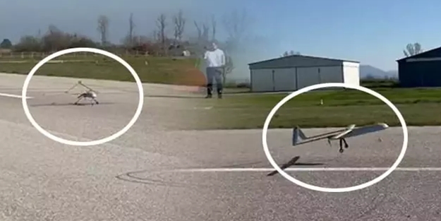 Yunanistan'ın İHA'sı dalga konusu oldu